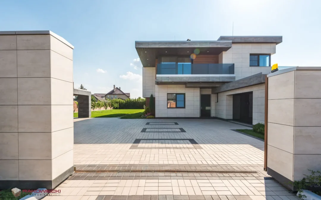 Jakie wzory kostki brukowej najlepiej komponują się z nowoczesną architekturą?